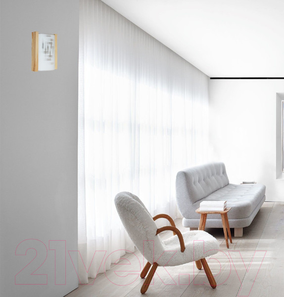 Изображение товара Светильник Элетех Карелия НББ 01-60-501 / 1005206012 (элегант матовый/сосна)