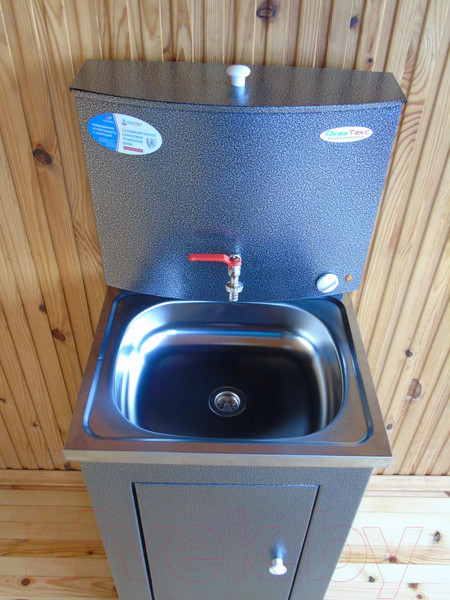 Изображение товара Умывальник для дачи АКВАТЕКС С водонагревателем / slkelк05 (серебристый)