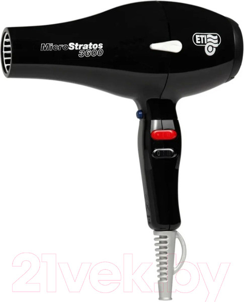 Изображение товара Фен ETI Micro Stratos 3600 / 3405200C0 (черный)