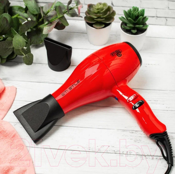 Изображение товара Фен ETI Stile / 8B05210C0 (красный)