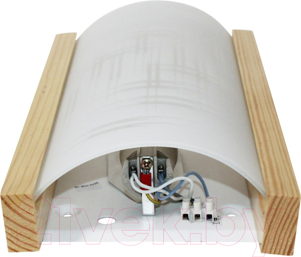 Изображение товара Светильник Элетех Карелия НББ 01-2х60-504 / 1005206030 (элегант матовый/сосна)