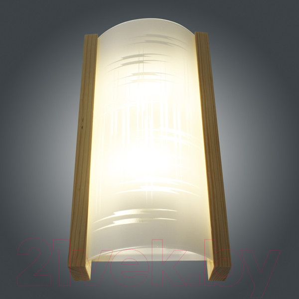 Изображение товара Светильник Элетех Карелия НББ 01-2х60-504 / 1005206030 (элегант матовый/сосна)