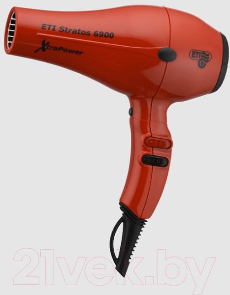 Изображение товара Фен ETI Stratos 6900 Xtrapower / 6905210C0 (красный)