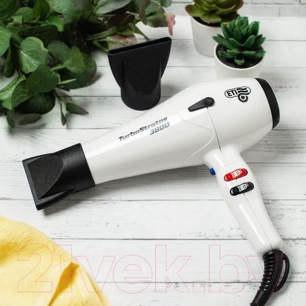Изображение товара Фен ETI Turbo Stratos 3800 / 2605215C0 (белый)