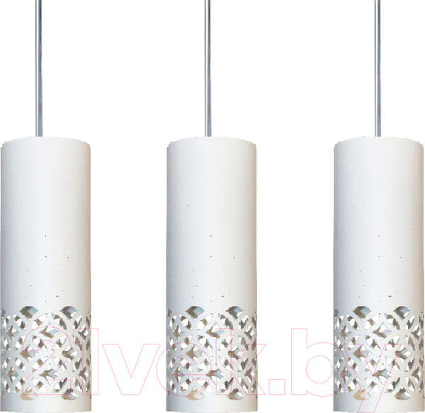 Изображение товара Потолочный светильник Элетех Касабланка 231 НСБ 01-3х60-162 Е27 / 1005404802 (белый муар)
