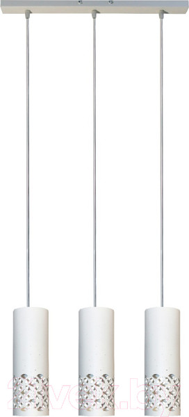 Изображение товара Потолочный светильник Элетех Касабланка 231 НСБ 01-3х60-162 Е27 / 1005404802 (белый муар)