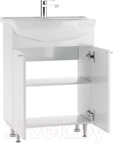 Изображение товара Тумба под умывальник Айсберг Элегия 50 Промо без ящика