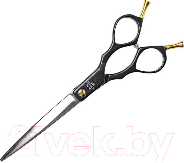 Изображение товара Ножницы для стрижки животных GRODO Silk Slice изогнутые для корейской стрижки, 6.5 / 20B266