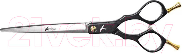 Изображение товара Ножницы для стрижки животных GRODO Silk Slice изогнутые для корейской стрижки, 6.5 / 20B266