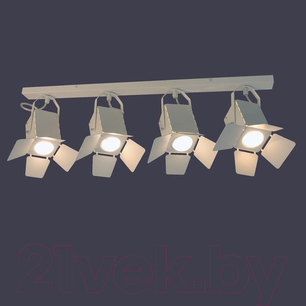 Изображение товара Спот Элетех Кино НПБ 01-4х60-515 / 1005404536 (белый матовый/белый)