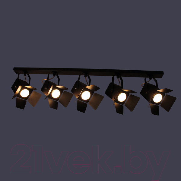 Изображение товара Спот Элетех Кино НПБ 01-5х60-515 / 1005404542 (черный матовый/черный)