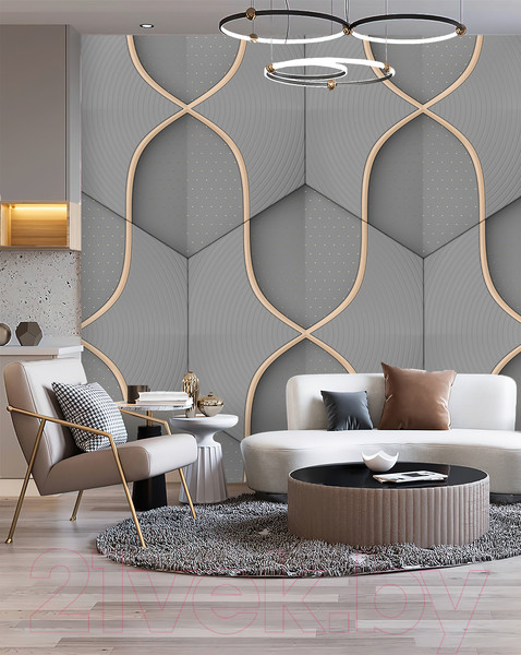 Изображение товара Фотообои листовые Vimala Серый фон (270x400)