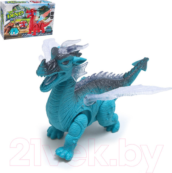 Изображение товара Интерактивная игрушка Sima-Land Динозавр Дракон 7642475 / 1388 (голубой)