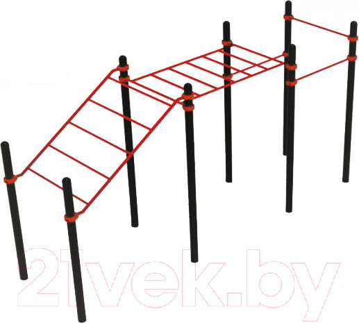 Изображение товара Спортивный комплекс уличный Dinamika ZSO-001902