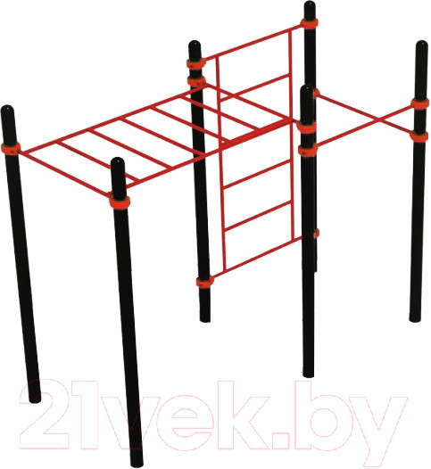 Изображение товара Спортивный комплекс уличный Dinamika ZSO-001903