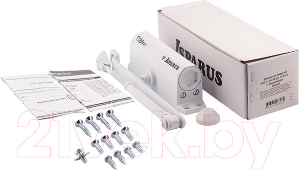 Изображение товара Доводчик с рычагом Нора-М Isparus 430 F (белый)