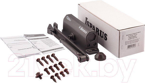 Изображение товара Доводчик с рычагом Нора-М Isparus 430 F (графит)
