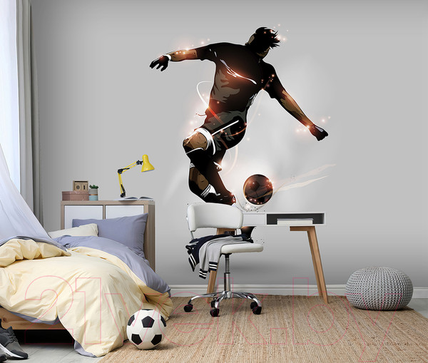 Изображение товара Фотообои листовые Vimala Футболист (270x400)