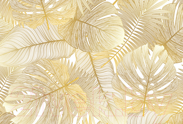 Изображение товара Фотообои листовые Vimala Векторные листья 2 (270x400)