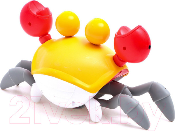 Изображение товара Игрушка-каталка Sima-Land Краб QC-1Y / 7865412 (желтый)