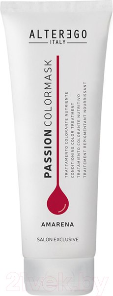 Изображение товара Тонирующая маска для волос Alter Ego Italy Passion Color Mask Amarena (250мл, вишня)