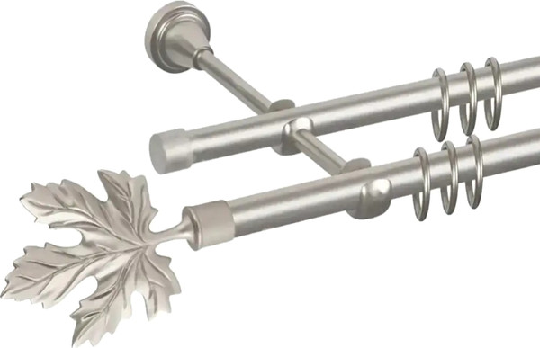 Изображение товара Карниз для штор АС ФОРОС Prime D16Г/16Г + наконечники Клен (3м, сатин)