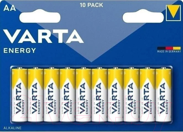 Изображение товара Комплект батареек Varta Energy LR6 / 4106 229 491