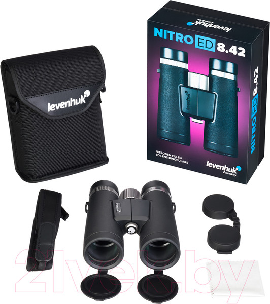 Изображение товара Бинокль Levenhuk Nitro ED 8x42 / 81941