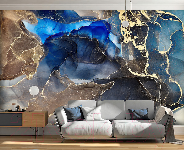 Изображение товара Фотообои листовые Vimala Флюиды 5 (270x400)