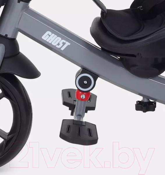 Изображение товара Трехколесный велосипед с ручкой Rant Basic Ghost / RB250 (серый)