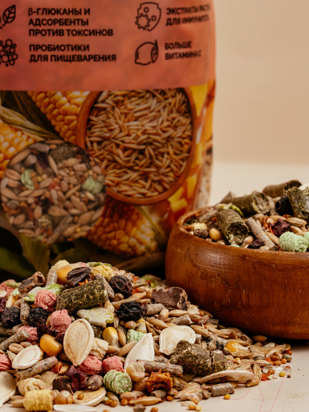 Изображение товара Корм для грызунов Mikimeals Для морских свинок (800г)