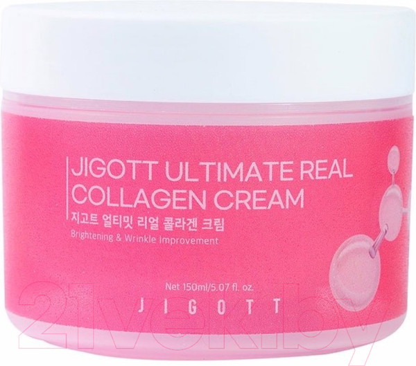 Изображение товара Крем для лица Jigott Ultimate Real Collagen Cream (150мл)
