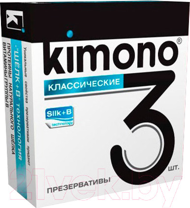Изображение товара Презервативы KIMONO Классические (3шт)