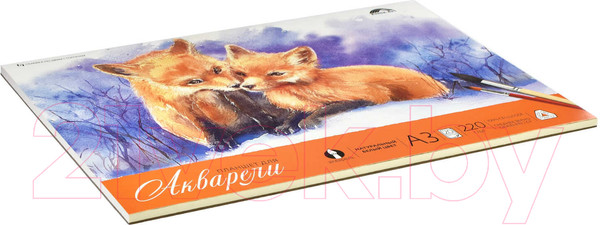 Изображение товара Альбом для рисования Fenix Art Art Лисички / 59484