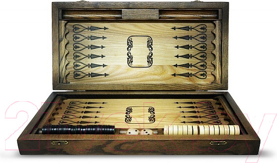 Изображение товара Набор настольных игр Start Line Play Лео 25 № 3 нарды-шашки