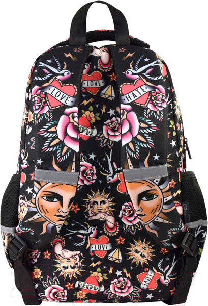 Изображение товара Школьный рюкзак Феникс+ Олд Скул тату / 61407