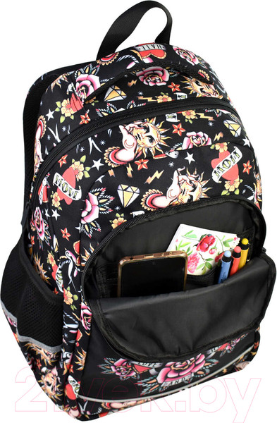 Изображение товара Школьный рюкзак Феникс+ Олд Скул тату / 61407