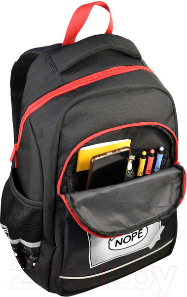 Изображение товара Школьный рюкзак Феникс+ Дерзкий кот / 61408