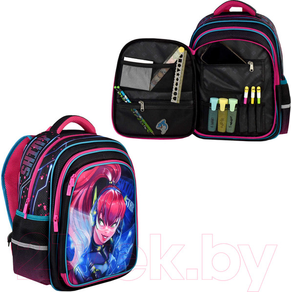 Изображение товара Школьный рюкзак Феникс+ Космостар / 61438