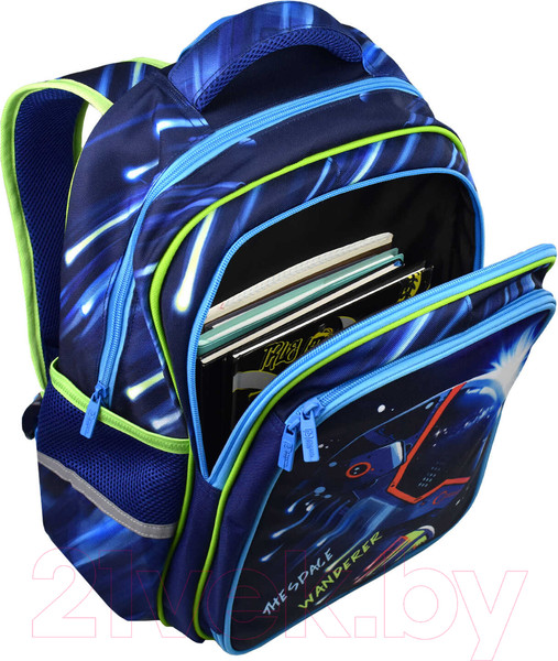 Изображение товара Школьный рюкзак Феникс+ Космонавт / 61439