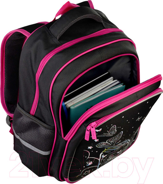 Изображение товара Школьный рюкзак Феникс+ Волшебные бабочки / 62981