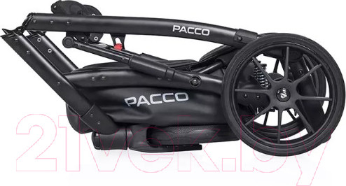 Изображение товара Детская универсальная коляска Riko Basic Pacco 2 в 1 (08, желтый/черный)