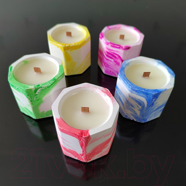 Изображение товара Свеча Аквилария Массажная Кокос / SM40K-1D05-2 (40мл, зеленый)