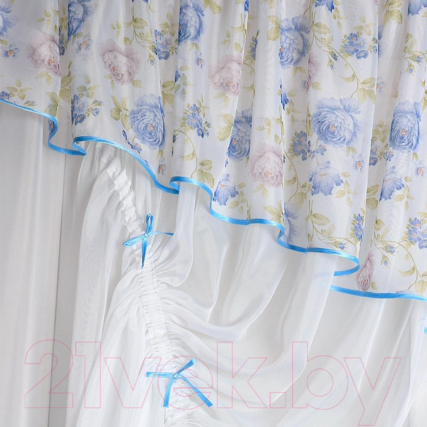 Изображение товара Гардина Nivasan Джульетта-1п / DGc.P-1 (голубой)