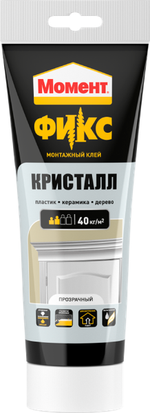 Изображение товара Клей Момент Fix Кристалл монтажный (185г)