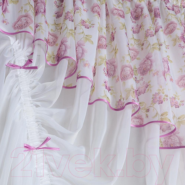 Изображение товара Гардина Nivasan Джульетта-2п / DGc.P-2 (сиреневый)