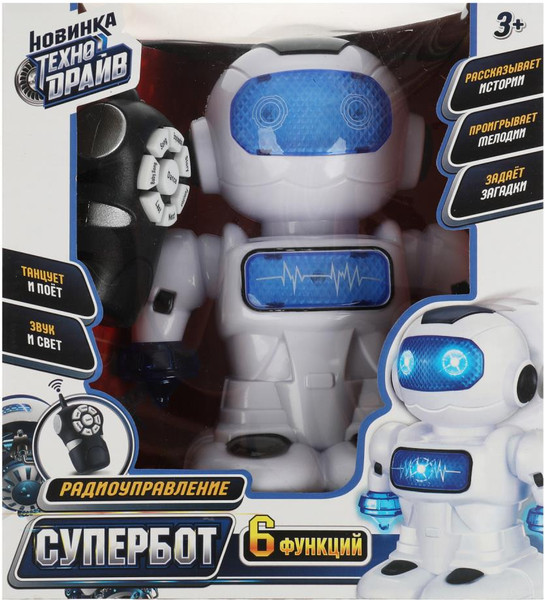 Изображение товара Радиоуправляемая игрушка Технодрайв Супербот / 2003F047-R