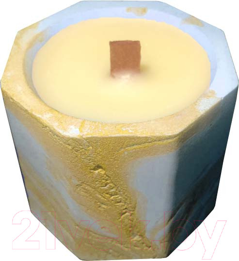 Изображение товара Свеча Аквилария Массажная Лемонграсс-Ваниль / SM40M-1D03-2 (40мл, желтый)