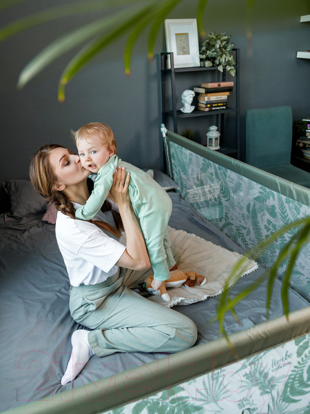 Изображение товара Ограждение для кровати Amarobaby Safety Of Dreams / AB-SOFD-BSR-SE-150 (серый)