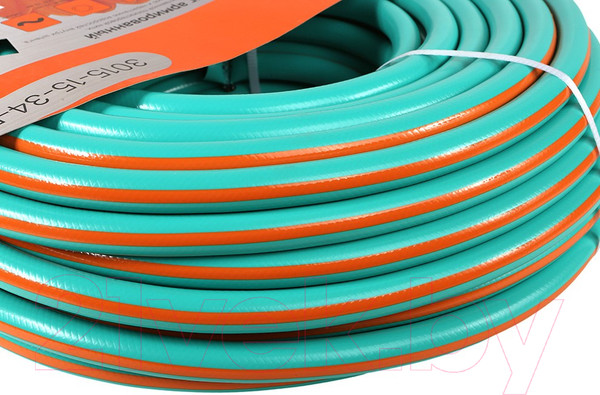 Изображение товара Шланг поливочный Sturm! 3015-15-34-50 (оранжевый/мятный)